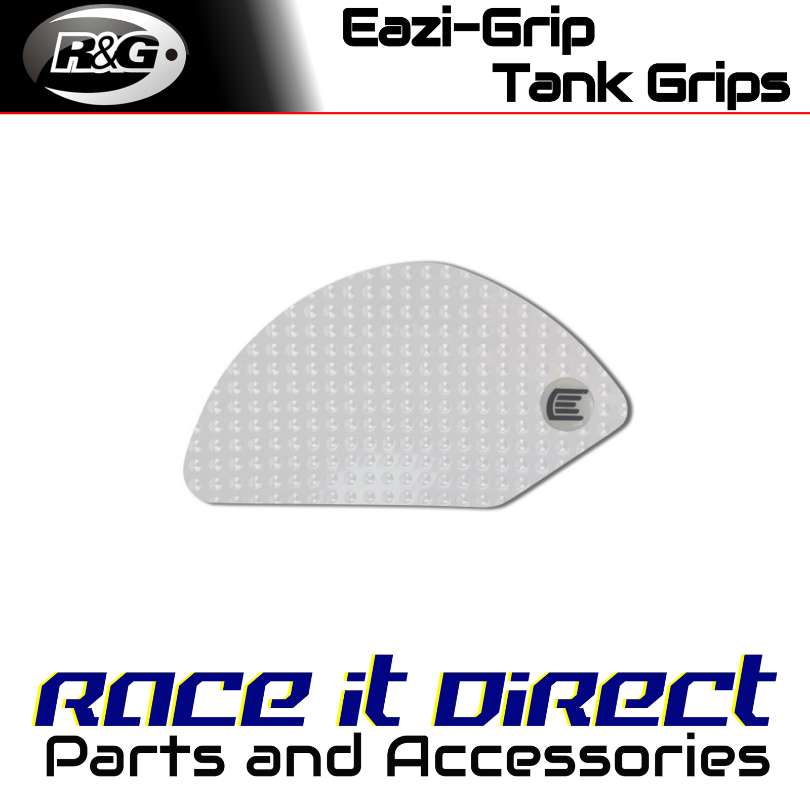 Eazi-Grip Tank Grips for Kawasaki Z650 2017-2026 EVO Clear Eazi-Grip