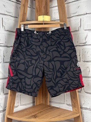 Bogner Fire + Ice Shorts Patterned Nylon Gray Men's Size M-L