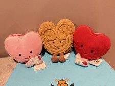 Valentines Day Jellycat Amuseables Bundle New With Tags  dust bag