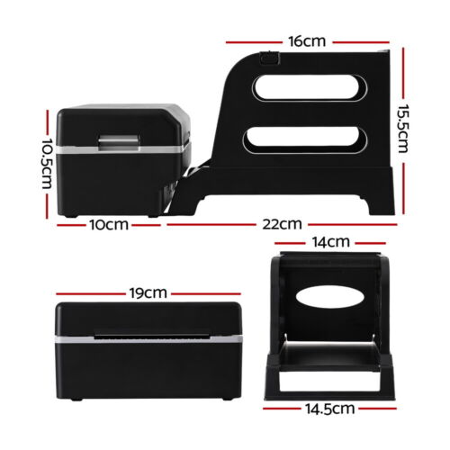 Thermal Label Printer Shipping Address Barcode USB Label Maker with Stand - Picture 3 of 8