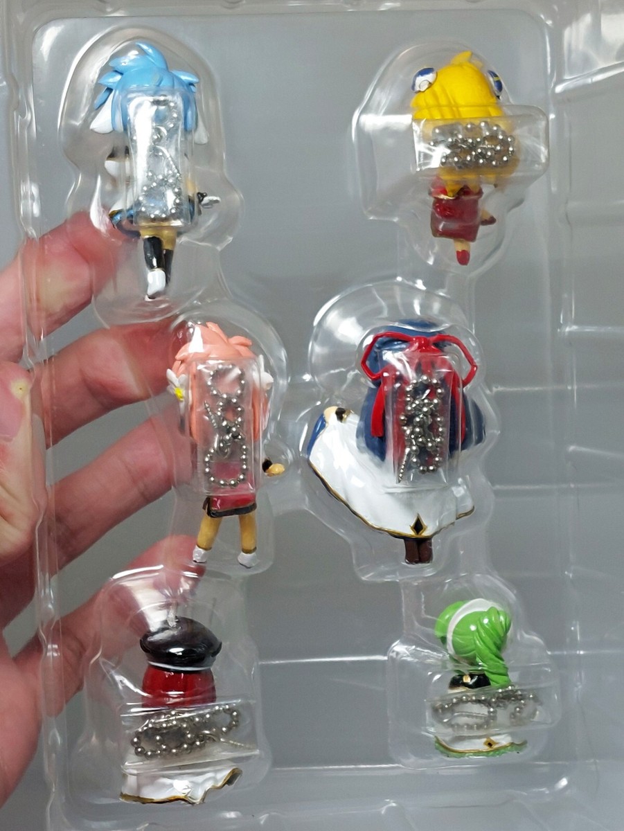 Galaxy Angel Eternal Love Bonus Figure Set w/Ballchain Mint