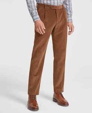 Tommy Hilfiger Men's Relaxed Modern-Fit Pant- Dark Camel- 31X32