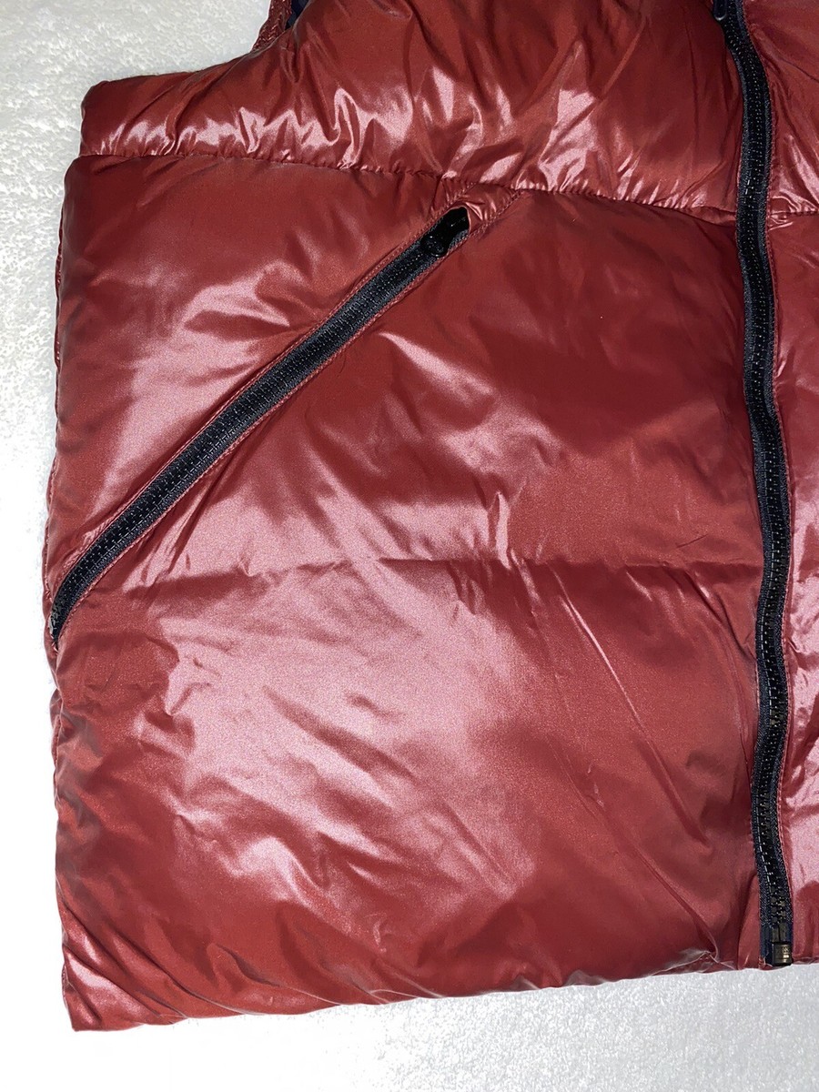 ◆アバクロ◆Heavyweight PUFFER VEST◆Ｌ・レッド◆ ABERCROMBIE & FITCH Puffer Vest Mens Large Heavyweight