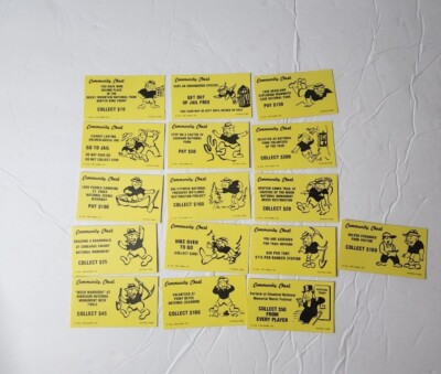 Monopoly National Park Edition Replacement Community chest card as photographed