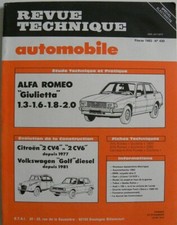 Revue technique Alfa Romeo GIULIETTA