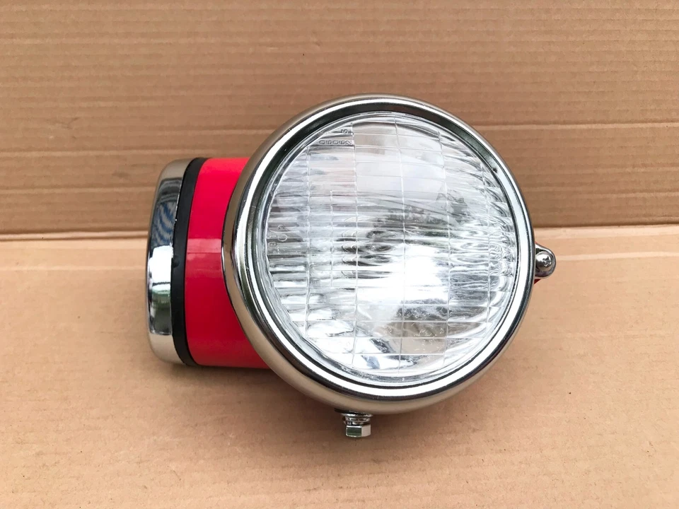 Juego faros velocímetro rojo honda ss50 cl50 cl65 cl90 cd50 cd70 s90 sl90 cs90. Foto 4 de 4