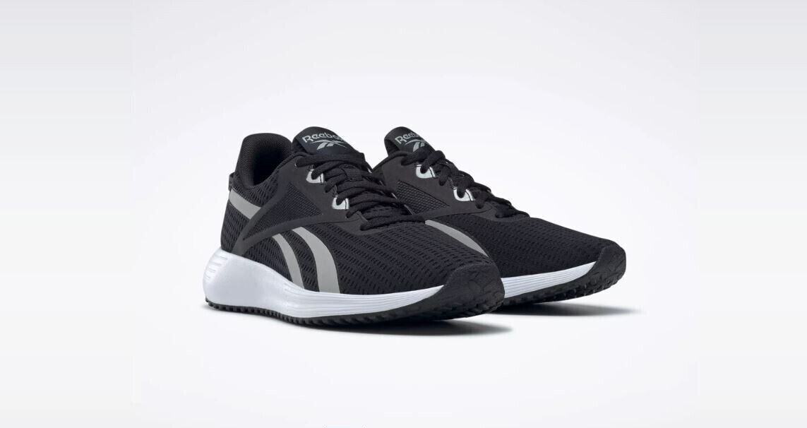 Reebok Lite Plus 3 Women's Running Shoes in Core Black/Pewter/White, Size 10.5
