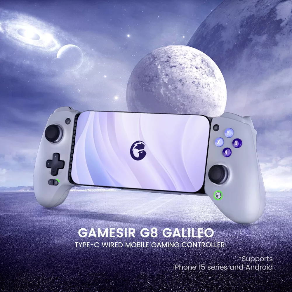 GameSir G8 Galileo Type C Mobile Phone Controller with Hall Effect Stick 