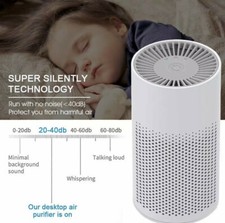 Air Purifier True HEPA Filter Air Cleaner Odor Allergies Eliminator small Room 2