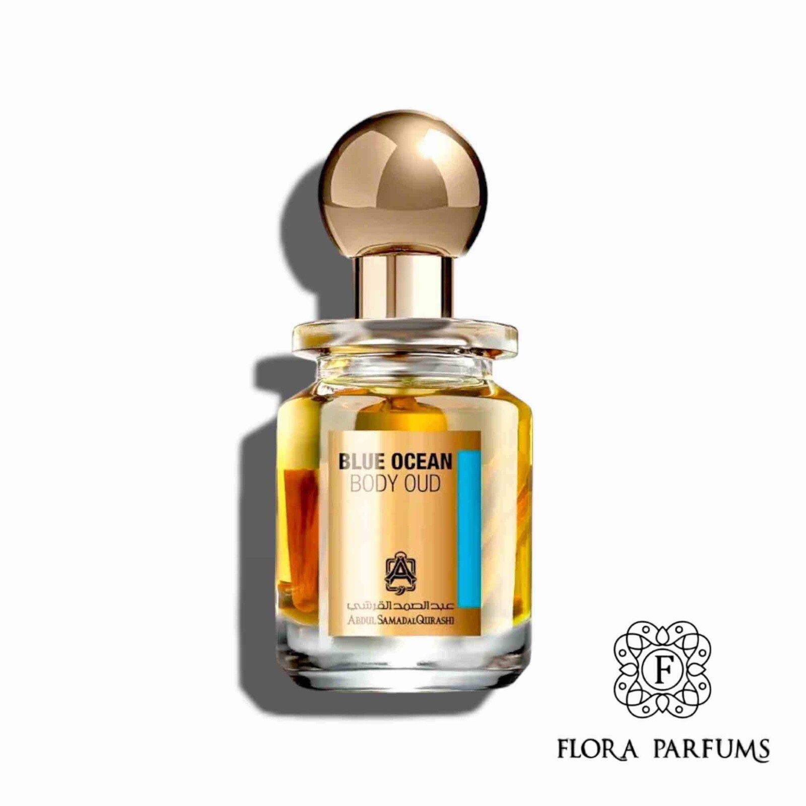Body oud Blue ocean huile parfumée précieuse 30ml rituel de bien-être après la douche