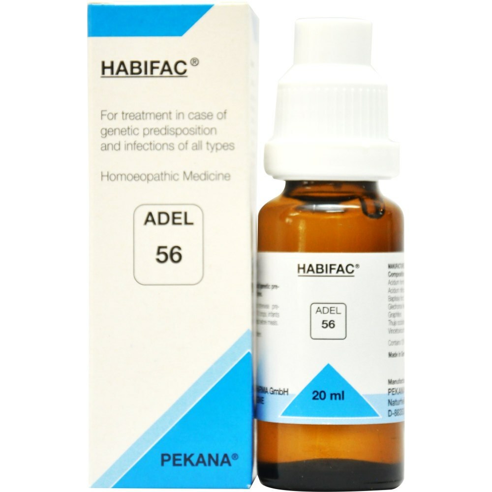 ハイドロ　ADEL エーデル スクエア　新古品 ADEL 56 Drops 20ml Pack HABIFAC Adel PEKANA Germany OTC