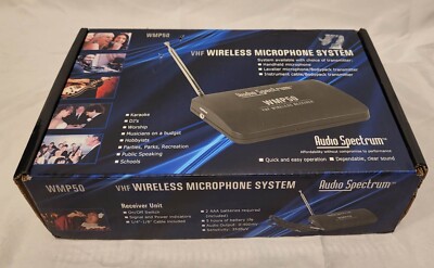 Audio Spectrum VHF Wireless Microphone System WMP50
