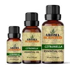 AromaScented Citronella Essential Oils Aromatherapy