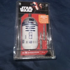 Brand New & Sealed Disney Star Wars R2-D2 Screwdriver with 3 Forged Steel Bits