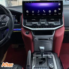 16.2" Car GPS For Toyota Landcruiser LC300 LC200 2016-2021 Stereo Radio Audio BT