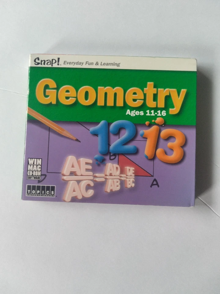 5 Snap Learning (CD-ROM)  Phonics Subtraction Division Algebra Geometry  Win Mac - Image 3 of 4