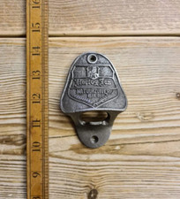 HERTOG JAN  Cast Iron Wall Mounted Bottle Opener  Vintage Style Home Bar