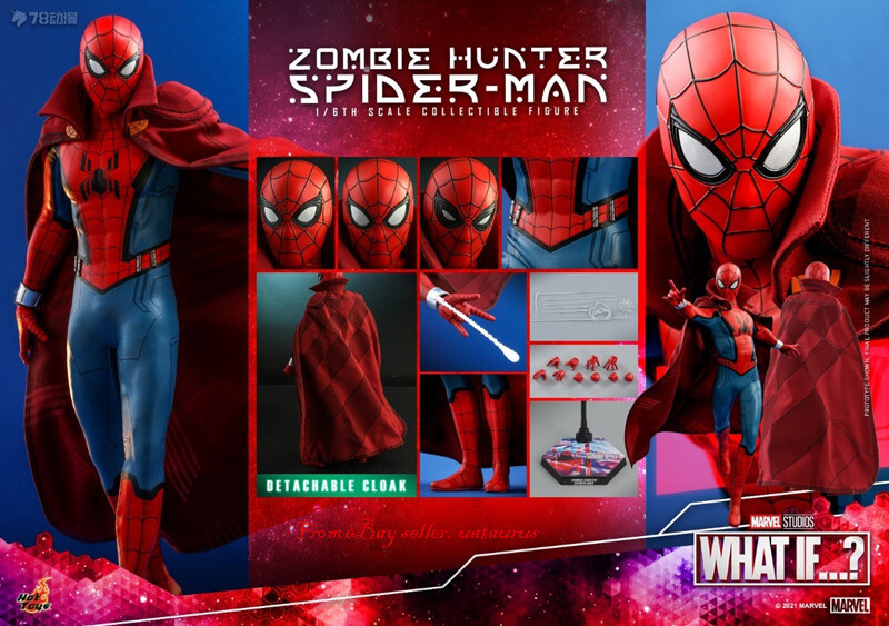 Perfect Hot Toys 1/6 Tms058 Zombie Hunter Spider-Man In Stock New