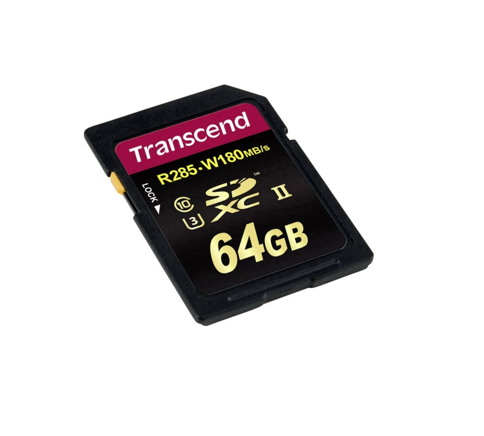 Transcend SDXC 700S Memory Card UHS- II, C10, U3, V90, 8K, Ultra HD TS64GSDC700S - Bild 3 von 4