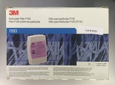 Cartucho Respirador Repuesto 3M 7093 P1OO 12 Filtros 6 Pares EXP 01/2026 Nuevo