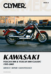 Clymer Repair Manual For Kawasaki VN700 (1985) & VN750 Vulcan (1986-2006) - Complete Service Guide
