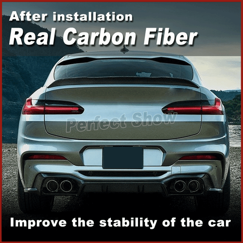 Spoiler posteriore Cabon ala posteriore spoiler labbro adatto per BMW G02 X4 F98 X4M 2023-24 - Foto 3 di 13