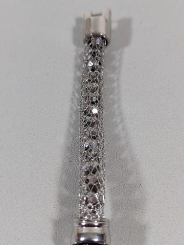 Strada Gray Dial Crystal Accent Ovale Case Barrel Style Bracelet Band Watch - Picture 7 of 9