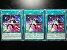 Yugioh 3x Meklord Deflection - LED7-EN021 - Rare - 1st Edition