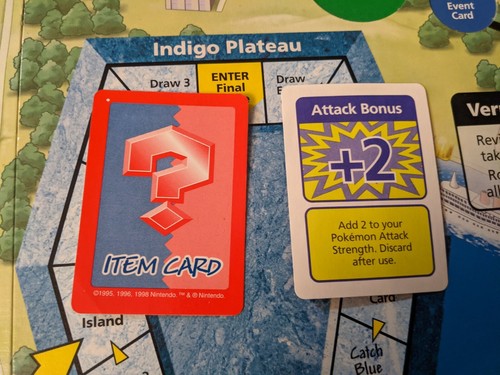 1999 Pokemon Master trainer Board Game Replacement Parts U PICK POG Card Token - Picture 192 of 215