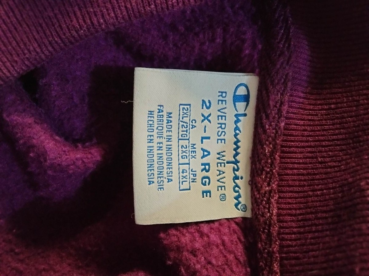 Champion Men's Reverse Weave Hoodie XXL (K99K) | eBay