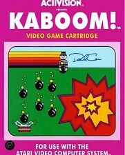 David Crane Autographed Kaboom 8x10 Video Game Cover Photo David Crane Autographed Kaboom 8x10 Video Game Cover Photo