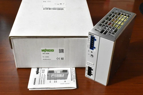 Wago 787-1638 Epsitron Classic Power Supply, 2-Phase, 24 VDC Output