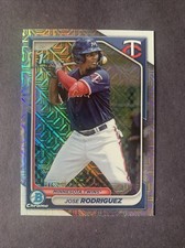 Jose Rodriguez First Prospect Card 2024 Bowman Chrome Mega Box Mojo #BCP-71