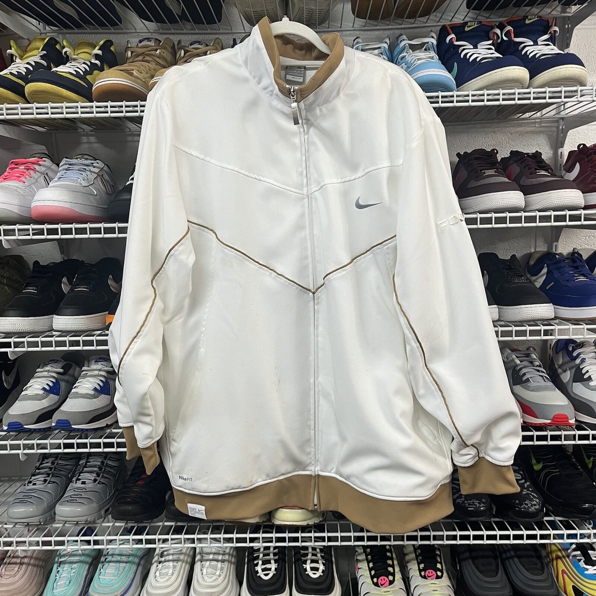 Vtg Y2K Nike Mens Fit Dry Air Force Set Size XL Long Sleeve