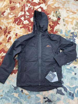 Grundens Storm Seeker Rain Jacket Black Mens Small
