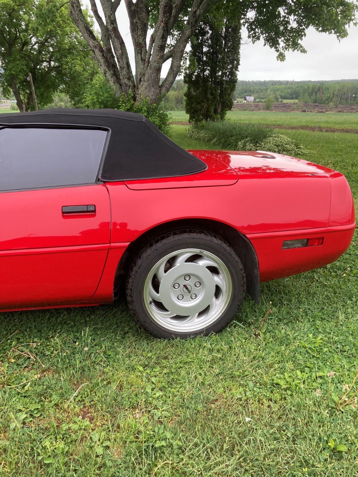 1991 Red Chevrolet Corvette   | C4 Corvette Photo 8