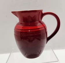 Le Creuset Cherry Red Small Pitcher 7L Stoneware Pottery