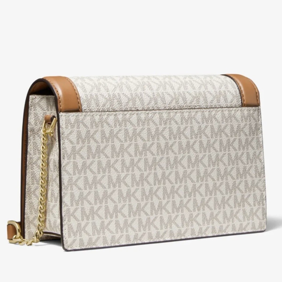 NWT MICHAEL KORS Jet Set Large Logo Crossbody Bag MK Handbag