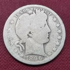 1896 O Barber Quarter 25c Circulated #44601