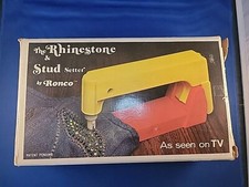 Vintage The Rhinestone Stud Setter by Ronco 1974 Made in USA AS SEEN ON TV!!!!!!