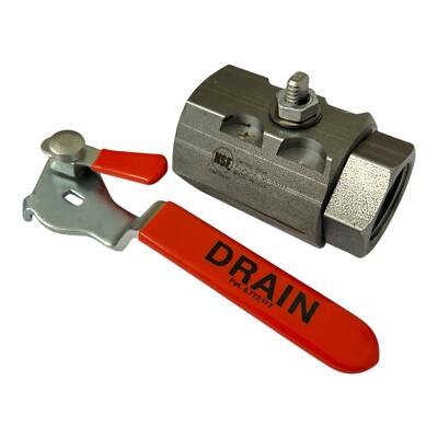 Frymaster 8067916SP Entleerhahn 1'' Seite rechts für Frymaster Fritteuse
