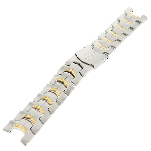 BB0579 Tag Heuer Link Mens Wjf1152 SS & 18k Gold Fab002 Watch Bracelet
