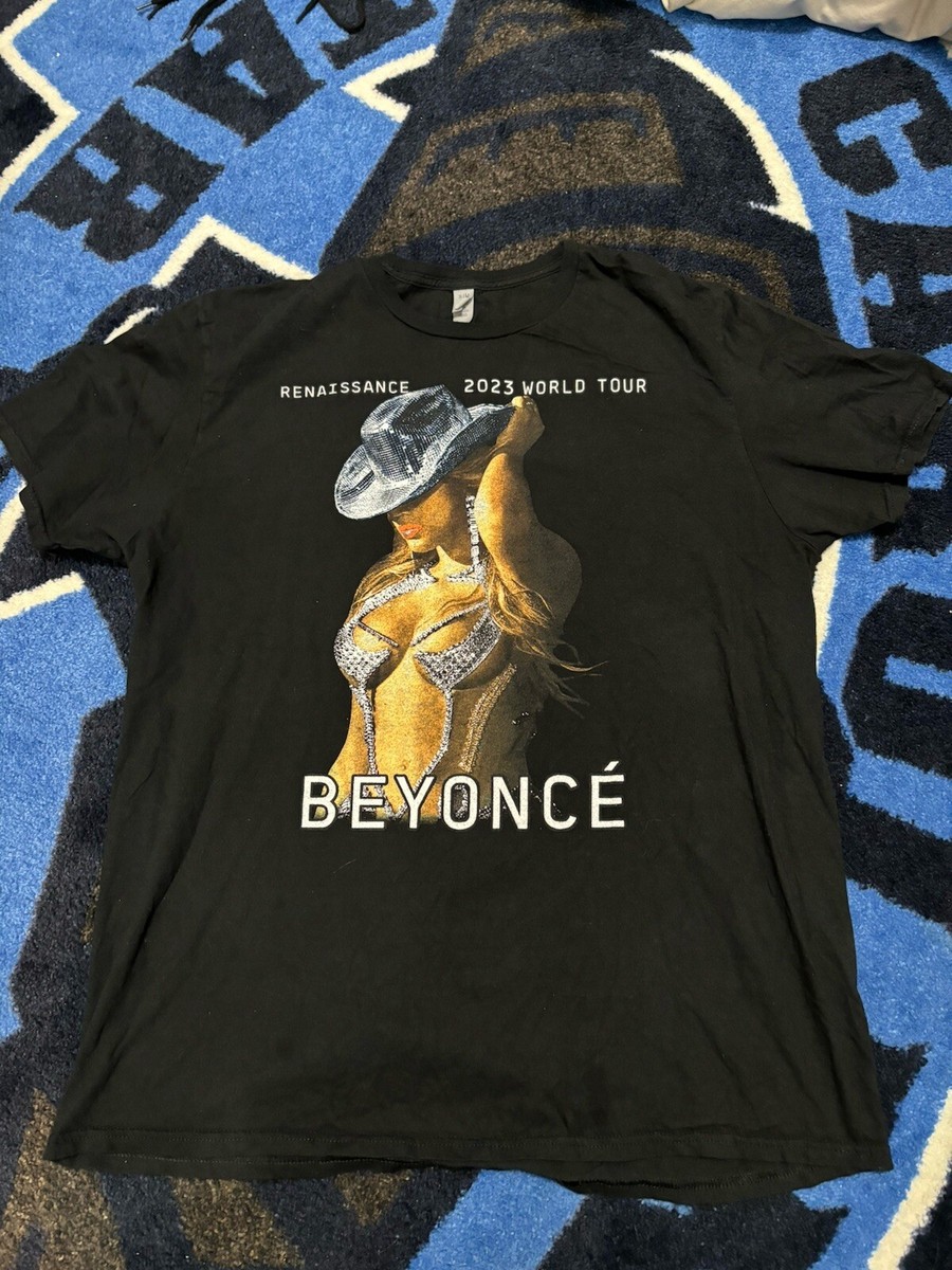 Beyonce Year Of Renaissance Shirt XL Black World Tour Official