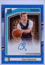 2024-25 Donruss Choice Blue Rated Rookie #285 Cam Spencer RC Auto - 18/49