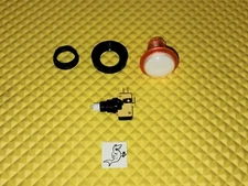 HOT STUFF CRANE CLAW LIGHTED DROP BUTTON ASSEMBY with SWITCH / Free Ship!