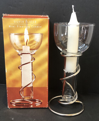 StudioSilver Mini Floating Candle Silver Plated