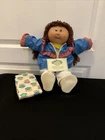 1986 Cabbage Patch Doll with “About Me” Card,original clothes, new diaper