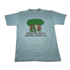 Vtg 80s Beetle Bailey T Shirt L Fits M Redstone Arsenal Graphic Comic 1982 KFS