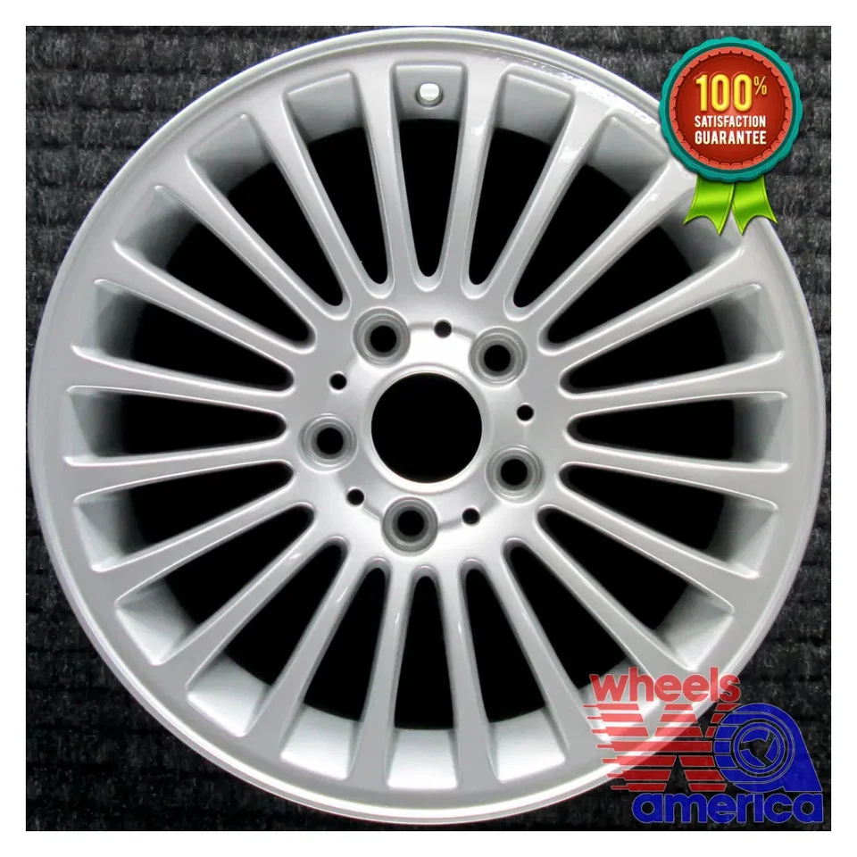 Set 2000 2001 2002 2003 2004 2005 2006 BMW 320i 323i 325i 330i Wheels Rims 59343 - Image 2 of 4