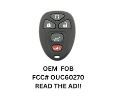 Oem 5 Button Remote Start Key Fob For 2009-2017 Chevrolet Traverse Oem 5 Button Remote Start Key Fob For 2009-2017 Chevrolet Traverse